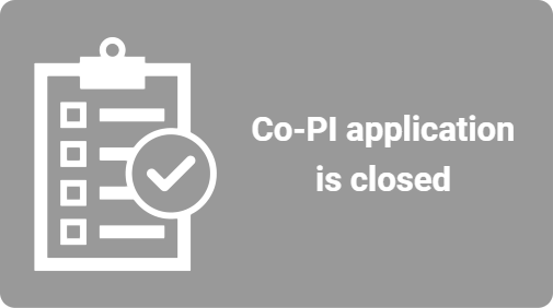 Co-PI Application Opens